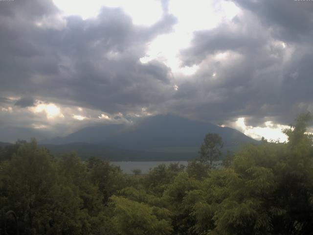 山中湖からの富士山