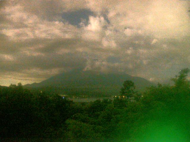 山中湖からの富士山
