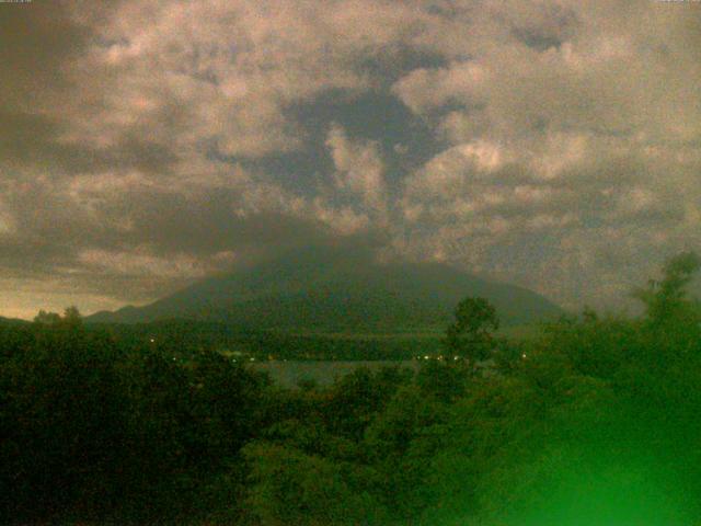山中湖からの富士山