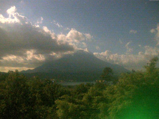 山中湖からの富士山