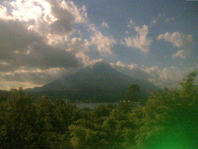 山中湖からの富士山