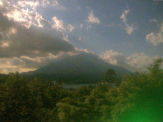 山中湖からの富士山