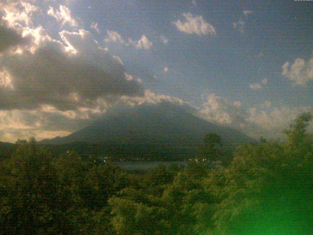 山中湖からの富士山