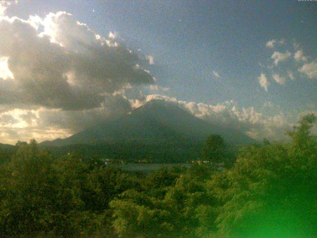 山中湖からの富士山