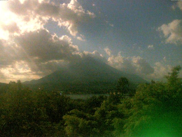 山中湖からの富士山
