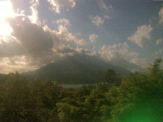 山中湖からの富士山