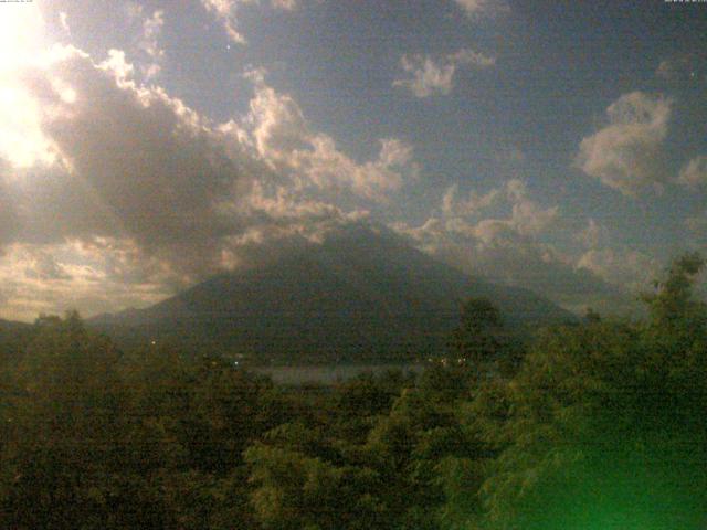山中湖からの富士山