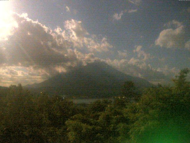 山中湖からの富士山