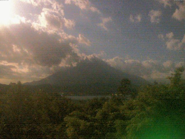 山中湖からの富士山