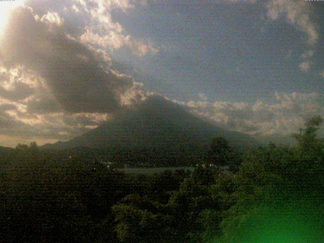 山中湖からの富士山