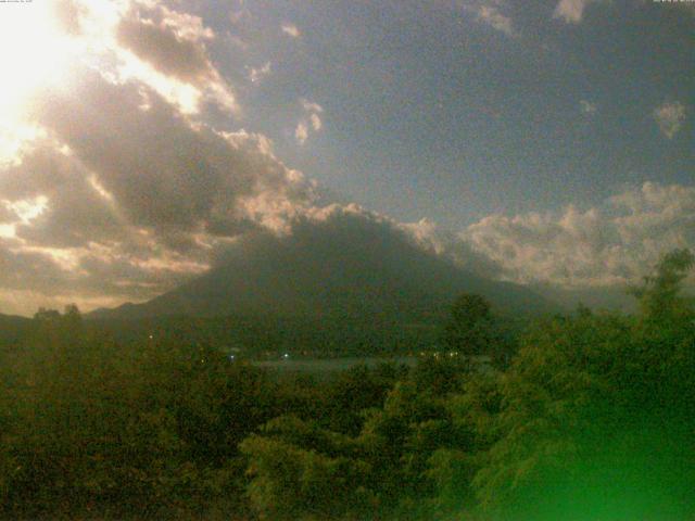 山中湖からの富士山