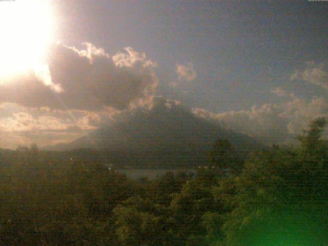 山中湖からの富士山