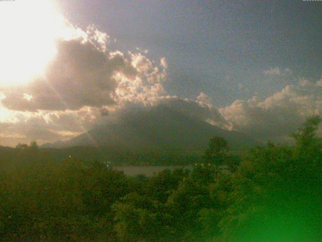 山中湖からの富士山