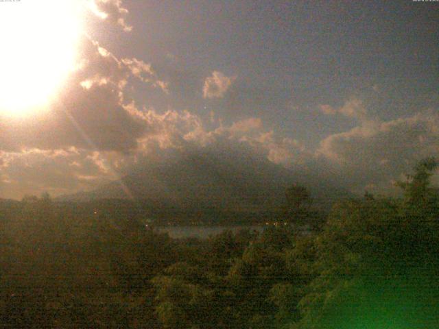 山中湖からの富士山