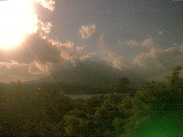 山中湖からの富士山