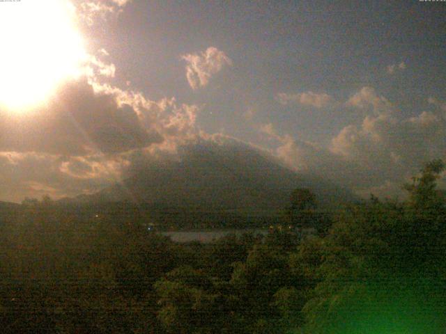 山中湖からの富士山