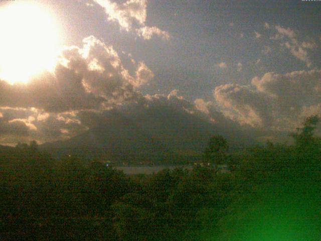 山中湖からの富士山