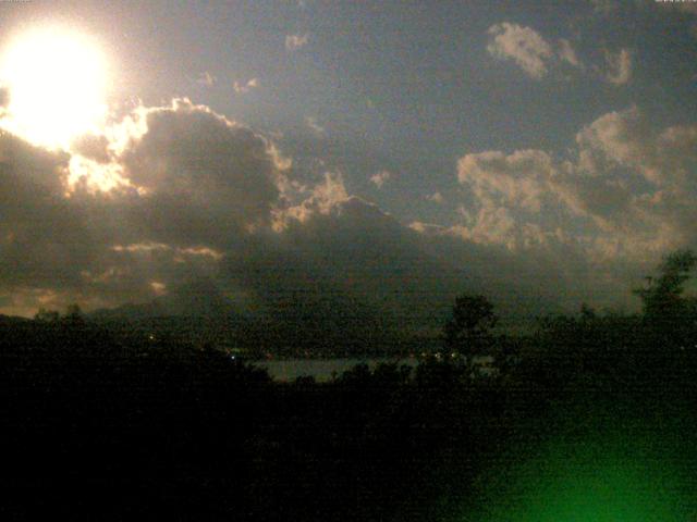 山中湖からの富士山