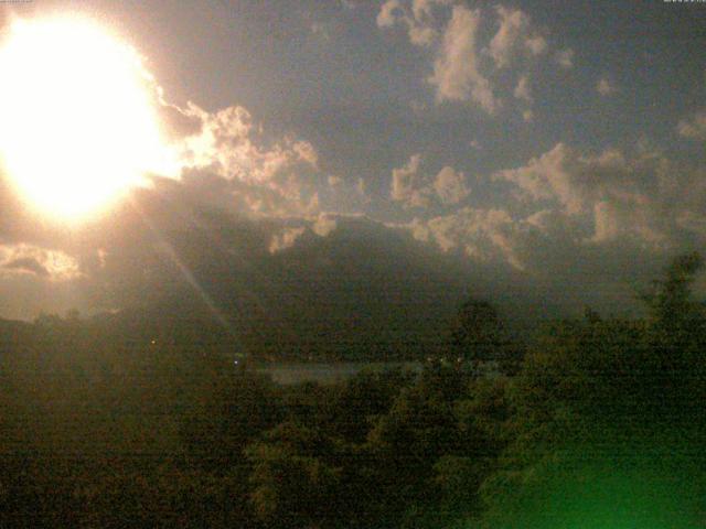 山中湖からの富士山