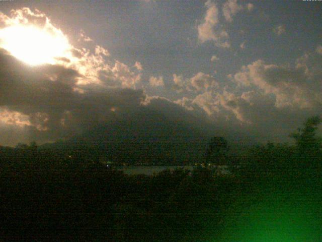 山中湖からの富士山
