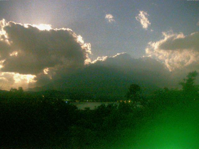 山中湖からの富士山
