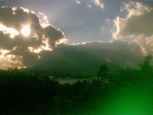 山中湖からの富士山