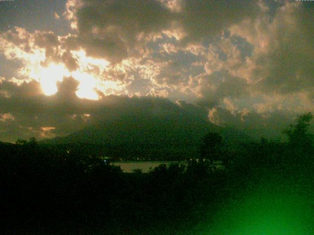 山中湖からの富士山