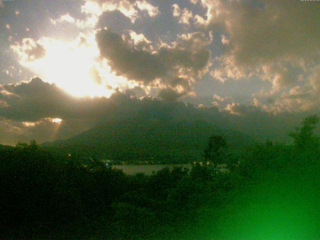 山中湖からの富士山