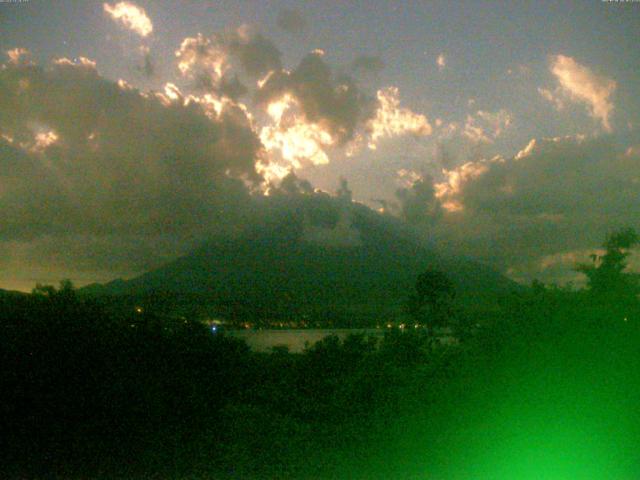 山中湖からの富士山
