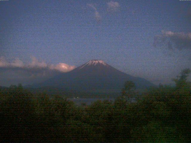 山中湖からの富士山