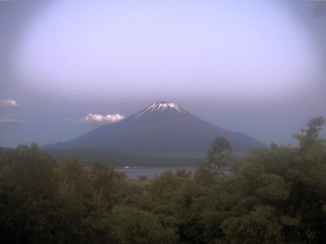 山中湖からの富士山