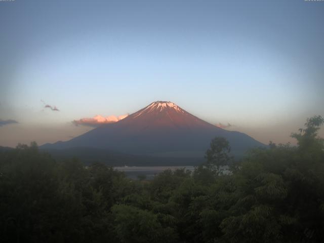 山中湖からの富士山