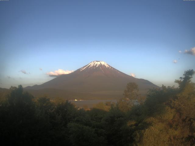 山中湖からの富士山