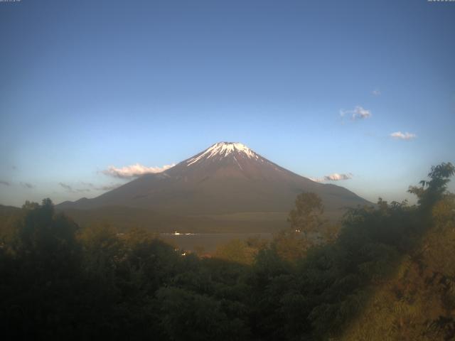 山中湖からの富士山