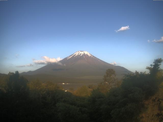 山中湖からの富士山