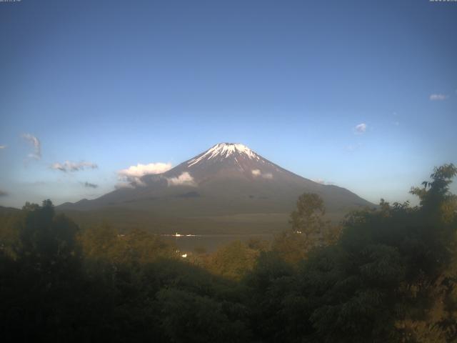 山中湖からの富士山