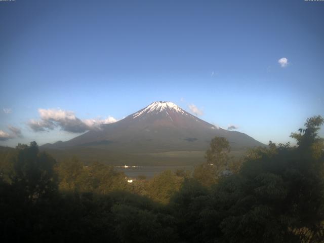 山中湖からの富士山
