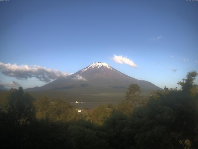 山中湖からの富士山