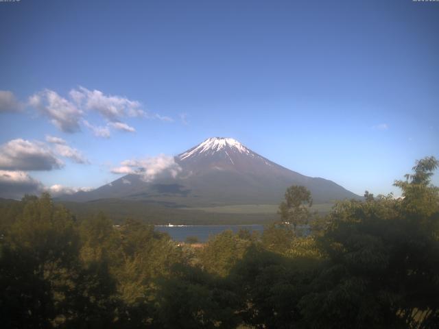 山中湖からの富士山