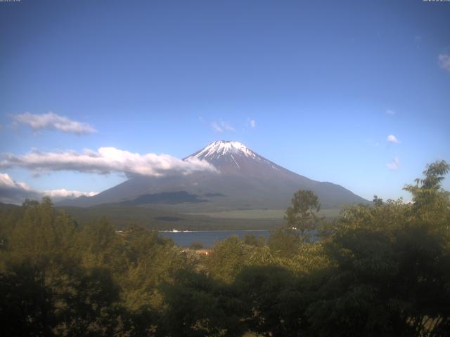 山中湖からの富士山