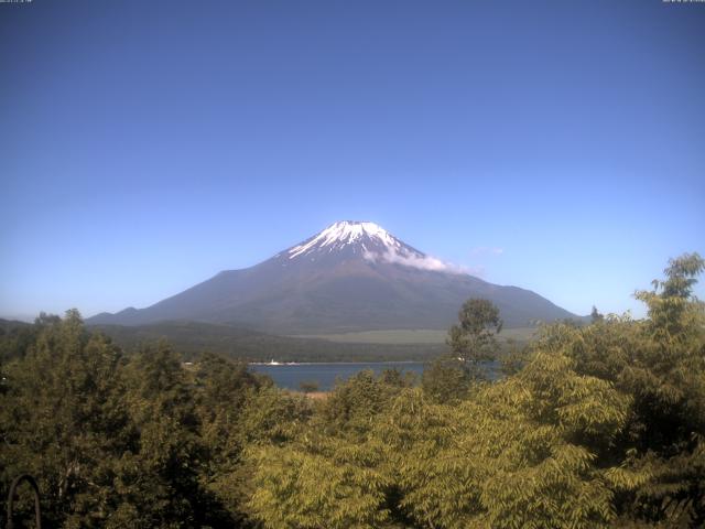 山中湖からの富士山