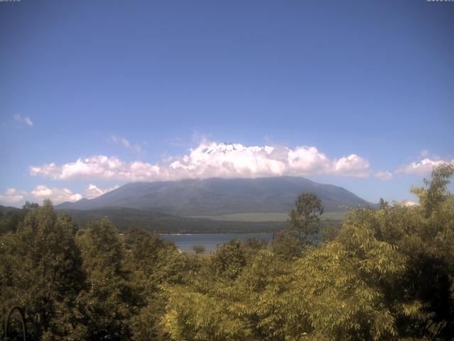 山中湖からの富士山