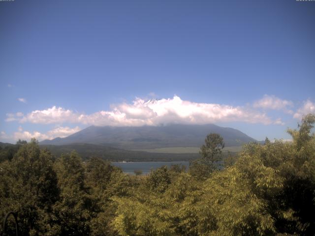 山中湖からの富士山