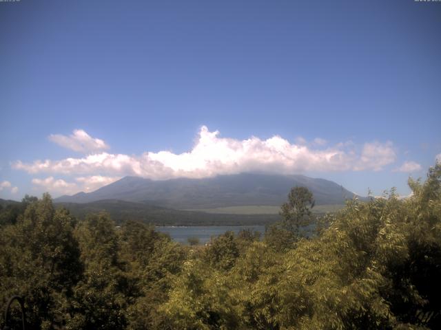 山中湖からの富士山