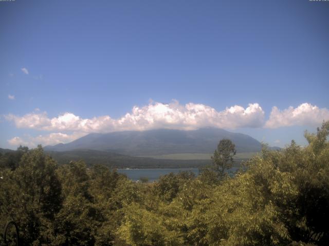 山中湖からの富士山