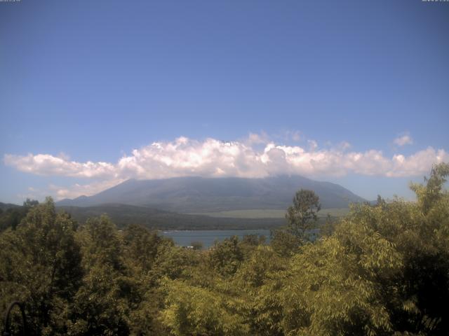 山中湖からの富士山
