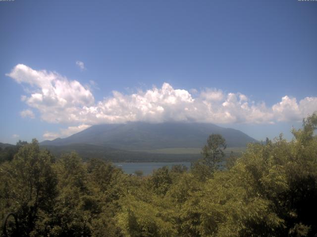 山中湖からの富士山