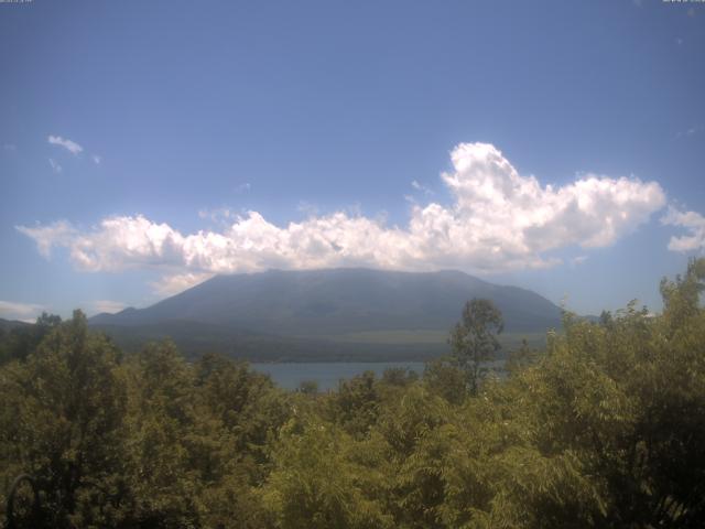 山中湖からの富士山