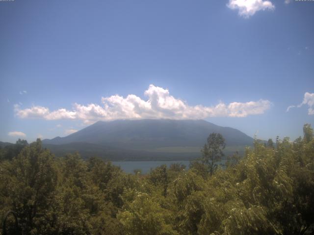 山中湖からの富士山