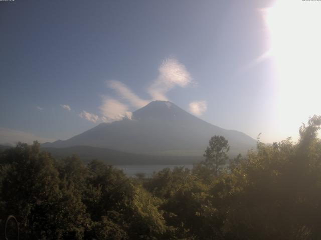 山中湖からの富士山